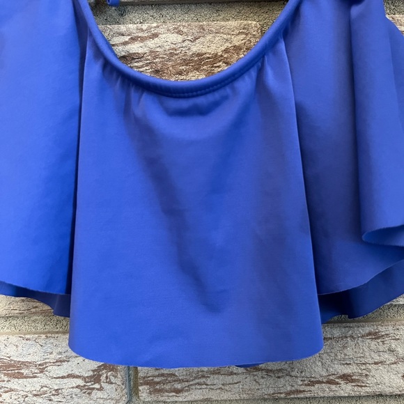 George Blue Bathing Suit Top - Picture 4 of 8